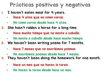 how to use hace in spanish with examples