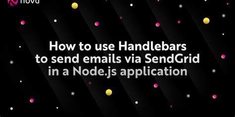 How To Use Handlebars Node