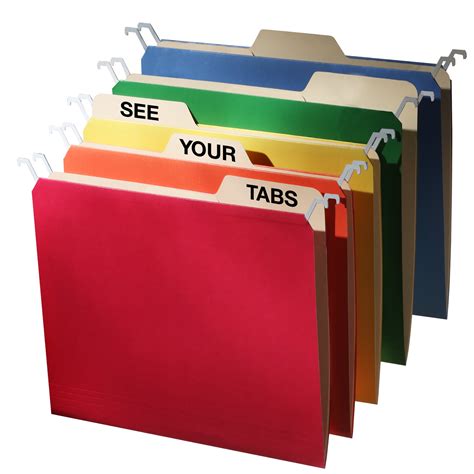 How To Use Hanging File Folder Tabs