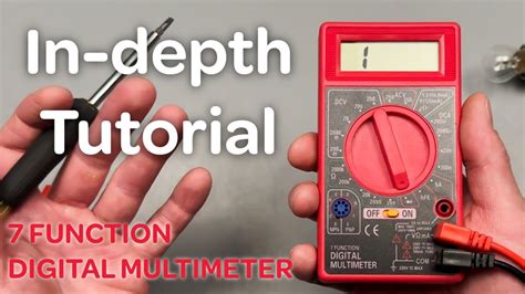 How To Use Harbor Freight Multimeter