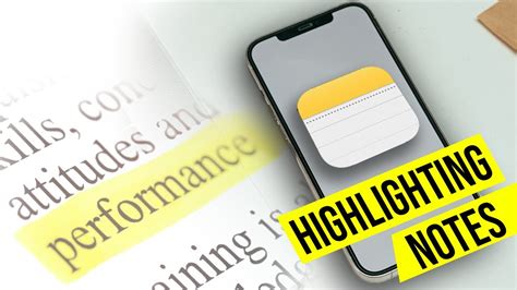 How To Use Highlighter In Notes App