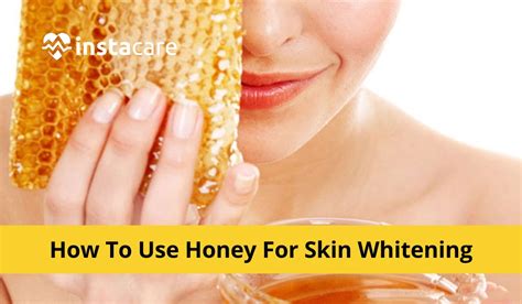 how to use honey and lemon for face whitening