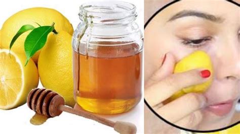 how to use honey and lemon on your face