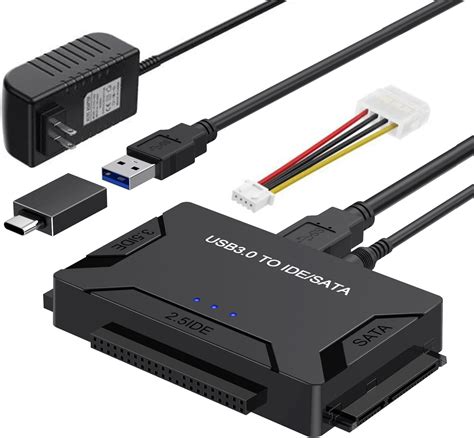 How To Use Ide To Usb Adapter