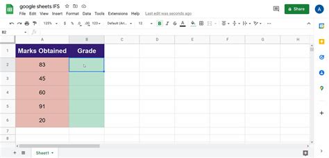 How To Use If Else In Google Sheets