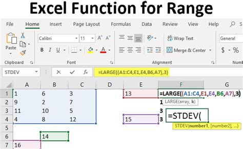 how to use if function in excel with a range