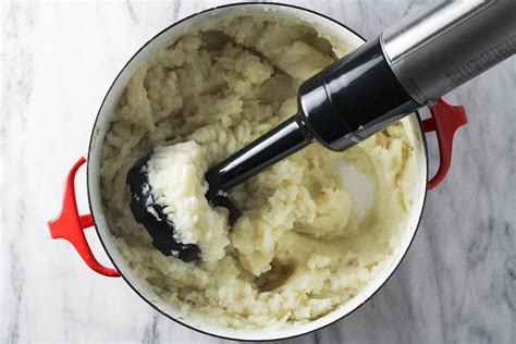 How To Use Immersion Blender For Mashed Potatoes