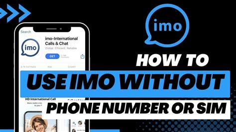 how to use imo without phone number