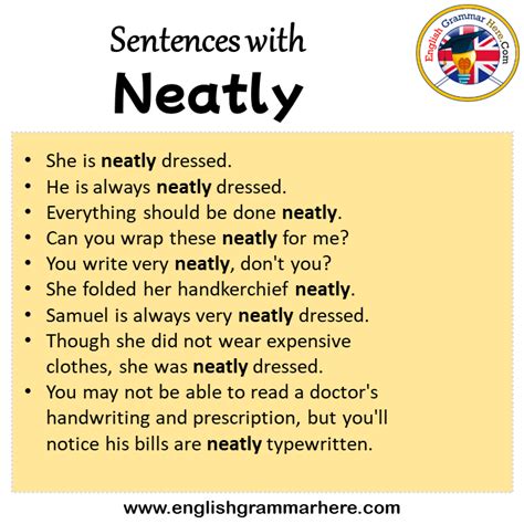 How To Use In A Sentence Neatly