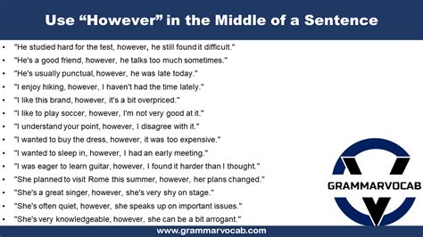 how to use in other words in the middle of a sentence