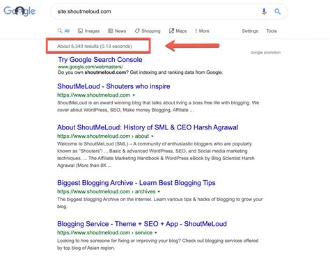how to use index search in google