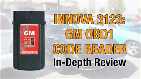 how to use innova obd1 code reader