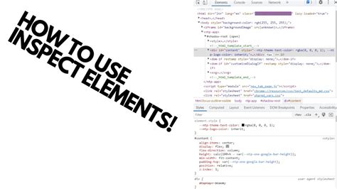 how to use inspect element to change text