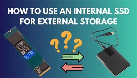 How To Use Internal Ssd