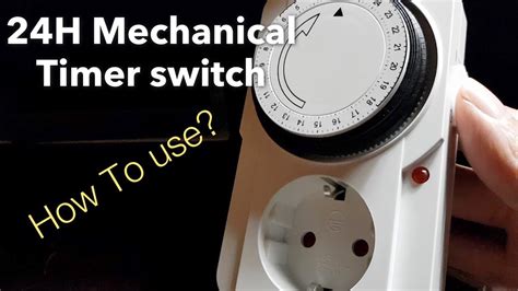 How To Use Intertek Indoor Mechanical Timer