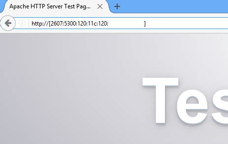 how to use ipv6 address in browser