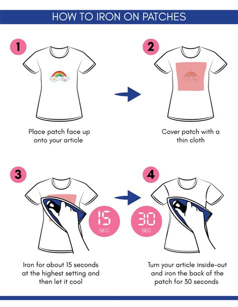 how to use iron on embroidered patches