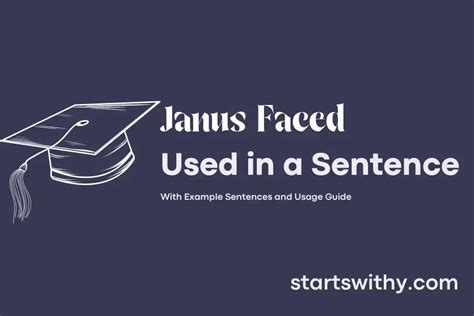 how to use janus faced in a sentence
