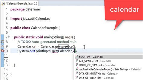 How To Use Java Calendar