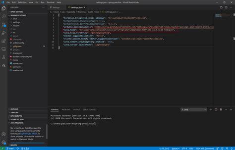 how to use java in visual studio