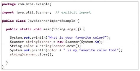 How To Use Java Util Scanner