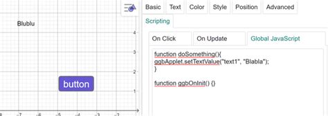 How To Use Javascript In Geogebra