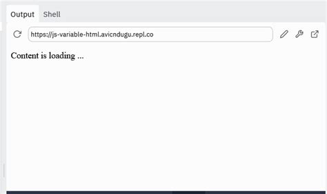 how to use javascript variable in html