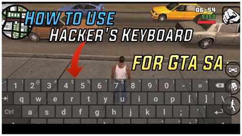 how to use keyboard in gta san andreas android
