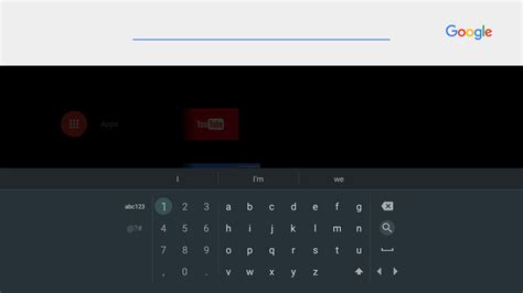 how to use keyboard on android tv