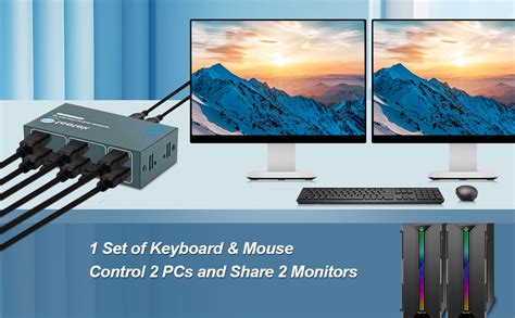 How To Use Kvm Switch With Dual Monitors