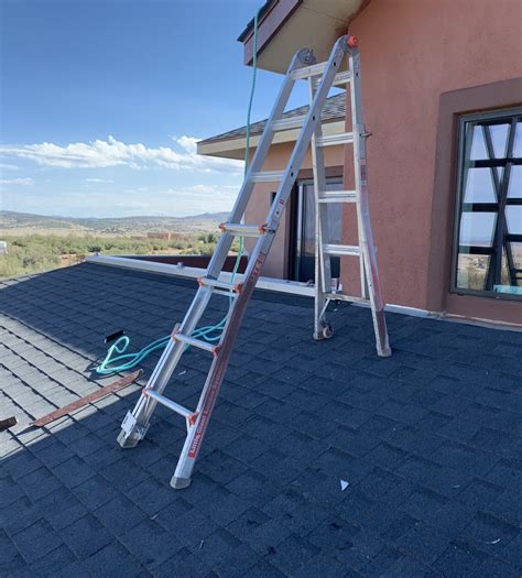How To Use Ladder To Get On Roof