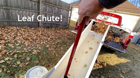 How To Use Leaf Chute