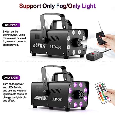How To Use Led 500 Fog Machine