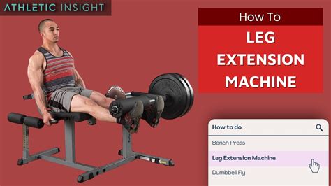 How To Use Leg Extension Machine For Hamstrings