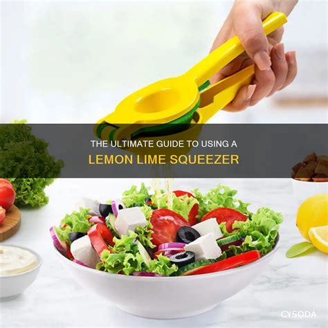 How To Use Lemon Lime Squeezer