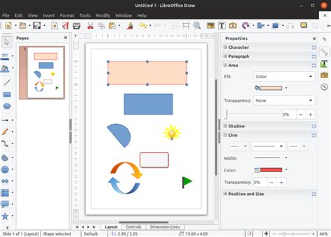 How To Use Libreoffice Draw