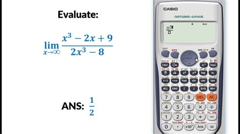 how to use limit in calculator