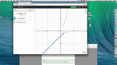 how to use limits in desmos graphing calculator
