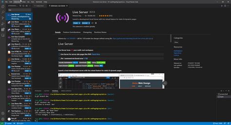 how to use live server in vs code mac