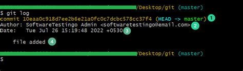 How To Use Log Command In Git