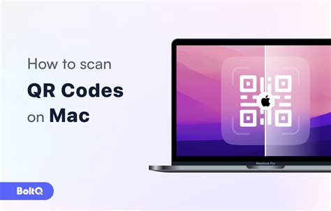how to use macbook air camera to scan qr code
