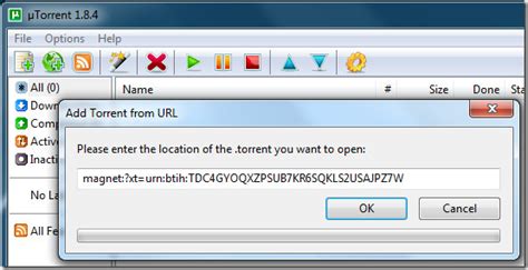 how to use magnet link rtorrent