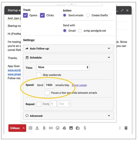 how to use mail merge on google docs