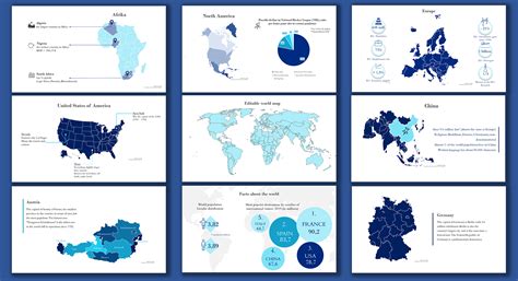 how to use map chart in powerpoint