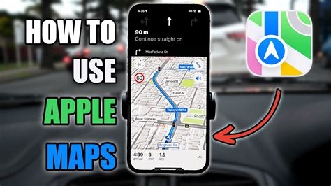 how to use map in apple phone