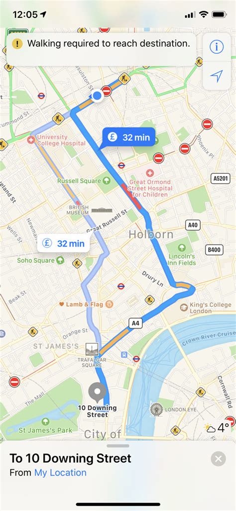 how to use maps on iphone in car