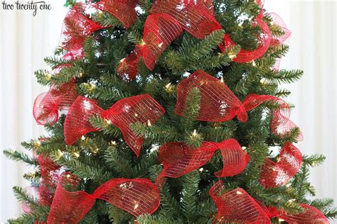 Deco Mesh Christmas tree DIY Digital Video Decorate your