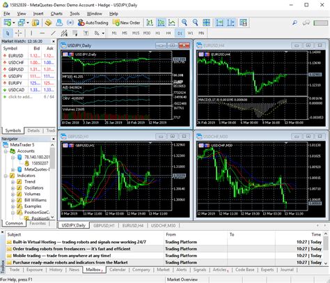 how to use metatrader 5 demo account