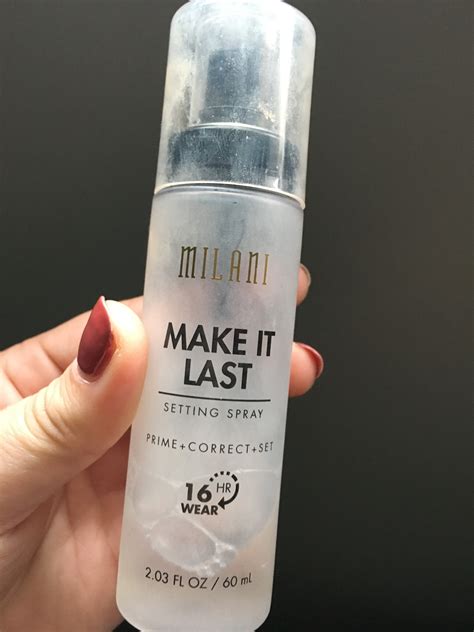 how to use milani setting spray