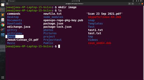 how to use mkdir command in linux